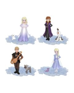 Mattel Disney Frozen Snow Ice Reveal Doll Set 3+ Years, 6 Surprises To Discover, Fun Squishy Ice Reveal Experience - 194735222780