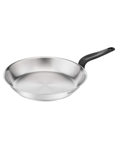 Tefal Primary Stainless Steel Frypan, 28cm Durable Cookware, Induction Compatible, Stainless Steel Construction - E3080604