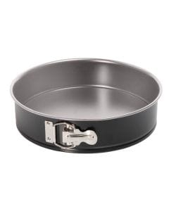 Tefal Easy Bake Springform Cake Mould, 24cm Non-Stick Carbon Steel Baking Pan, Removable Base, Durable Bakeware - J1741274