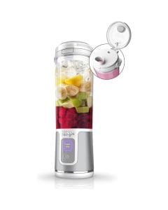 Ninja Blast Portable Blender, 530ml, USB-C Rechargeable, BlastBlade Technology | White