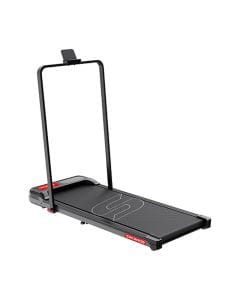 Sparnod Fitness STH-3004N Walking Pad & Treadmill, 2.5HP DC Motor, 1-10km/h Speed, 7% Manual Incline, LED Display | Black