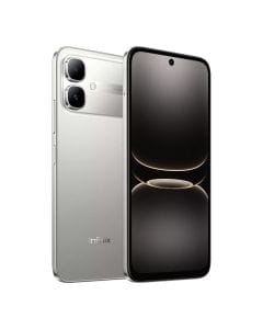 Infinix Smart 20 Smartphone, 4GB RAM, 128GB Storage, Large Display, Long-Lasting Battery, Dual SIM Mobile Phone | Polaris Titanium - X6840B