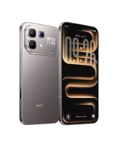 Infinix Note 60 Pro 5G Smartphone, 8GB RAM, 256GB Storage, 6.78" 1.5K AMOLED 144Hz Display, 50MP OIS Camera, 6500mAh Battery - Mist Titanium | X6878 