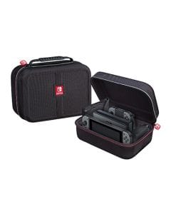 Nintendo Game Traveler Deluxe System Case for Switch 2, Hard Shell Protective Travel Case, Console & Accessory Storage | Black HL-009