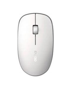 Rapoo Multi-Mode Wireless Optical Mouse, 1300 DPI, Bluetooth and 2.4GHz Connectivity, Quiet Clicks | White - M200Silent