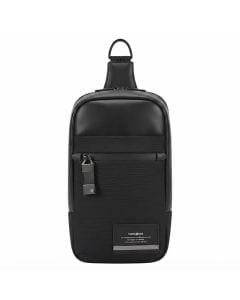 Samsonite Vestor Sling Pack, Urban Business Crossbody Bag with Adjustable Strap, Secret Security | Black