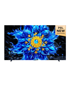 TCL 75 Inch 4K QD Mini LED Smart Google TV, 144Hz, QLED, ONKYO 2.1 Hi-Fi, Full Array Local Dimming, AI TV - 75P8L - Black 