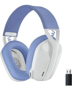 Logitech G435 Lightspeed & Bluetooth Wireless Gaming Headset, Ultra-Lightweight 165g Over-EarUp to 18 Hours