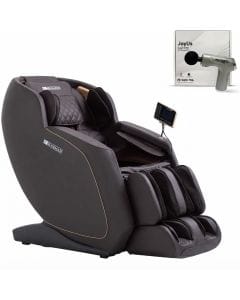 JC BUCKMAN RejuvenateUs 3D Full Body Massage Chair, Zero Gravity SL-Track, 18 Auto Programs, Heat Therapy, Bluetooth Speakers | Dark Brown