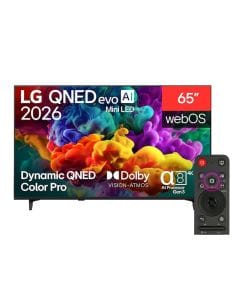 LG QNED85 65" QNED evo Mini LED 4K Smart TV, α8 AI Processor Gen3, 144Hz VRR, Dynamic QNED Color Pro, webOS | 65QNED85B6T.AMRG