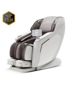 ROTAI Vanquish Massage Chair, AI Smart Full Body Massage, Dual Zero Gravity, 26 Airbags, Heat Therapy, 360° Foot Rollers & Wireless Charging | Brown - A70