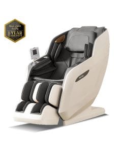 ROTAI Royal Signature Massage Chair, AI Body Scan, 6 Massage Techniques, 22 Wellness Modes, Zero Gravity Recline, Heat Therapy, Voice & Touch Control | Grey - RT5950