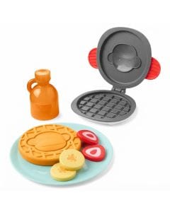 Skip Hop Zoo Waffle Y Play Food Set 2+ Years, Perfect for Creative And Imaginative Play, Supports Learning Through Play - Multicolour