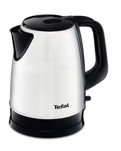 Tefal Stainless Steel Electric Kettle, 1.7L Capacity, 2400W Fast Boil, Cordless Design, Auto Shut-Off - Black - KI150D27