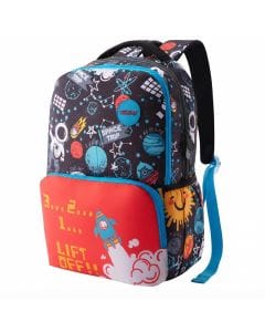 American Tourister Diddle+ Backpack, 24L Lightweight Polyester School Bag, Ergonomic Design Black, Fine Twill Polyester