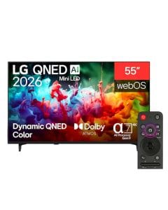 LG 55" QNED 4K Smart TV, AI Picture Processing, Dynamic QNED Color, 4K Upscaling, webOS Smart TV | 55QNED70B6T.AMRG