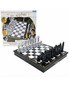 Lexibook Harry Potter Magnetic Chess Set - Portable Foldable Board Game with 32 Detailed Wizarding Pieces