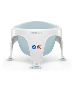 Angelcare Soft Touch Baby Bath Seat, Non Slip Feet, Compact And Lightweight, Elegant Design - Aqua