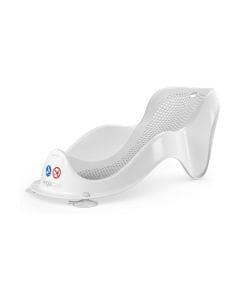 Angelcare Soft Touch Mini Bath Support, Water Level Indicator, Durable And Lightweight Design, Hygienic And Mould-Resistant - Gray