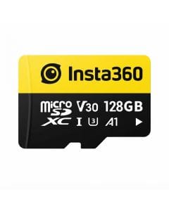 Insta360 128GB UHS-I V30 microSDXC Memory Card, High-Speed Storage for Insta360 X5, X4, GO Ultra and Compatible Cameras