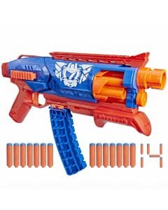 Nerf Loadout Phantomblitz Recon Blaster, 6-Dart Cylinder, 14-Dart Storage Attachment, 14 Darts
