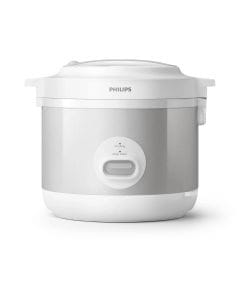 Philips 1000 Series Rice Cooker, 1.8L Capacity, 10-Cup, 650780W, 3D Heating Technology, Cook, Steam & Keep Warm | White - HD3008/30