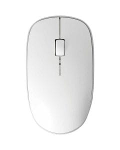 Rapoo Silent Wireless Optical Mouse Multi-Mode BT+2.4GHz, 1300 DPI, Ergonomic, Noise-Free | White | M200 
