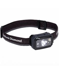Black Diamond ReVolt 350 LED Headlamp, 350 Lumens, Rechargeable, PowerTap Technology, Graphite, for Camping and Hiking