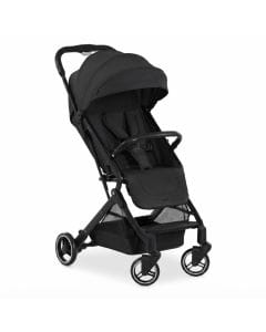 Hauck Travel N Care Compact Lightweight Travel Buggy, Black - Stroller for Toddlers up to 25kg, One-Hand Fold, Feather-Light Aluminium Frame with Robust Features