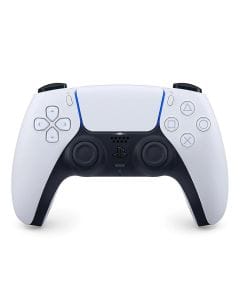Sony DualSense Wireless Controller for PlayStation 5, Haptic Feedback, Adaptive Triggers, Built-In Microphone, Motion Sensor | White