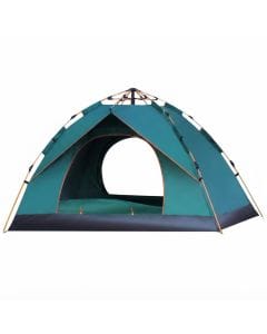 Eacam Instant Pop-Up Camping Tent for 3–4 People, Waterproof Dome Shelter with Silver Coating and Easy Setup