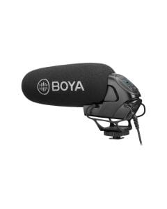 BOYA BY-BM3032 Supercardioid On-Camera Shotgun Microphone – Directional Camera Microphone for Video Recording | Black – BY-BM3032
