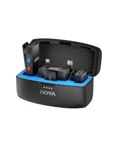BOYA BOYAMIC Wireless Microphone – Portable Wireless Recording Microphone System | Black – BOYAMIC