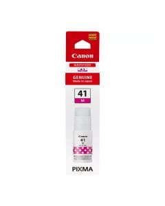 Canon GI-41 Magenta Ink Bottle, Genuine Canon Ink, 7700-Page Yield, 70ml Refill Bottle & PIXMA MegaTank Printer Compatibility | Magenta - 4549292169782