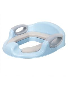 Baybee Milano Baby Potty Training Seat, Soft Cushion, Non-Slip Portable Toilet Seat for Kids, Blue