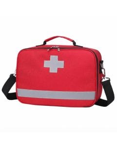 SYOSI Empty First Aid Bag, Large Medical Organizer and Trauma Kit Pouch for Emergencies, Hiking, Travel and Outdoor Use