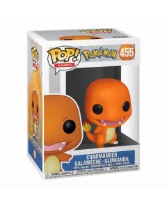 Funko Pop! Pokemon Charmander Vinyl Figure #455 - Collectible 3.75-inch Orange Gaming Statue