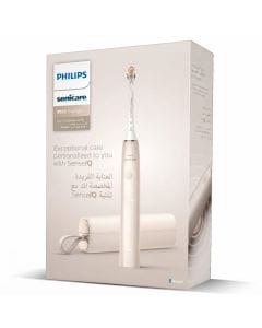Philips Sonicare 9900 Prestige Electric Toothbrush HX9992/21 with SenseIQ & AI Technology, Champagne