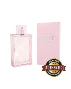 Burberry Brit Sheer Eau de Toilette for Women, Fresh Floral Fruity Fragrance with Lychee, Peony, Pear & White Musk - 100ml
