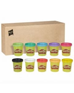 Play-Doh Modeling Compound Set, 2-Ounce Cans, Creative Art & Craft Toys for Kids Ages 2  Non-Toxic Pack - 10