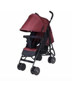 Nurtur Archer Lightweight Baby Stroller, 5.9Kg Compact Foldable Travel Stroller for Newborns, 0-36 Months, 5-Point Safety Harness | Red