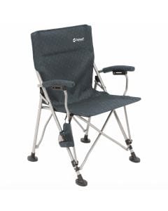 Outwell Campo Folding Camping Chair, Lightweight Portable Outdoor Seating in Night Blue
