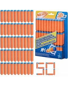 Nerf N Series N1 Darts 50-Pack Refill - High-Performance Precision Blaster Darts, Extreme Speed