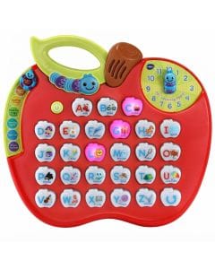 VTech ABC Learning Apple Red - Preschool Interactive Educational Toy with Phonics, Spelling, Memory