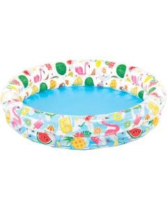 Intex Just So Fruity Inflatable Pool, Multi-Colour Summer Backyard Water Play Pool for Kids