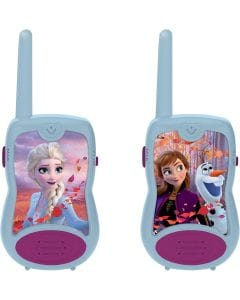 Lexibook Disney Frozen 2 Walkie-Talkies for Kids, Elsa & Anna Design, Long Range Blue, 3+ Years