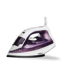 Clikon Steam Iron, 1600W, Ceramic Coated Non-Stick Soleplate, Self-Clean Function, Steam & Dry Ironing, 130ml Tank | Purple - CK4130