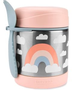 Skip Hop Spark Sky Style Food Jar 3-6 Years 325ml, Safe And Durable Build, Kid-Approved Sporty Design, Lightweight And Travel-Friendly - Multicolour