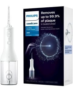 Philips Sonicare Cordless Power Flosser HX3822/11 - Portable Water Flosser, 3 Intensity Settings