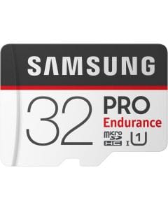 Samsung PRO Endurance 32GB microSDHC Memory Card, Class 10, UHS-I U1, Up to 100MB/s